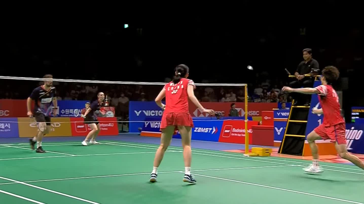 丹麦羽毛球队绝地反击韩国羽毛球队，林丹制霸全场的简单介绍